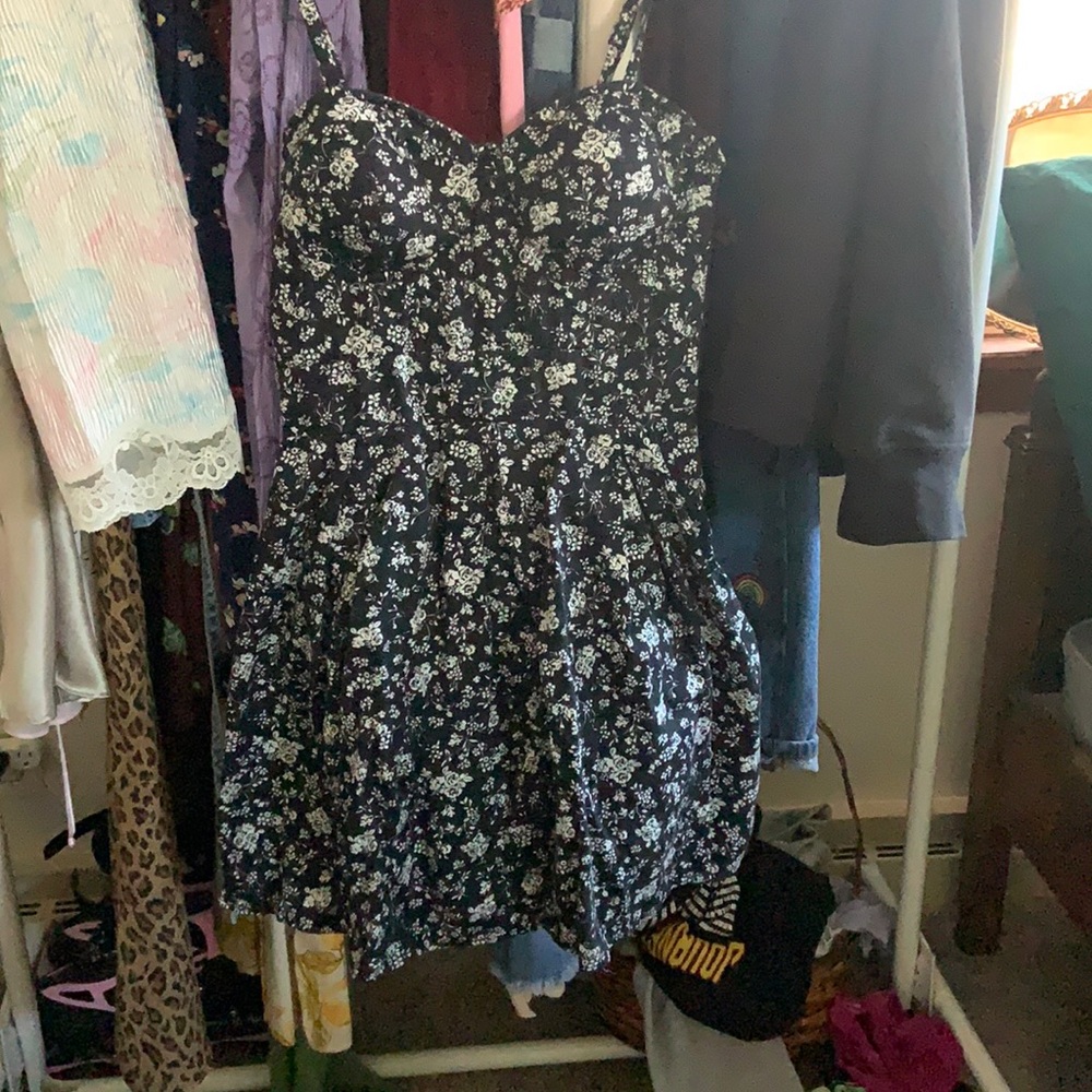 Flowered sundress